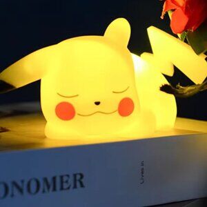 Pikachu Sleeping Night Light | Cute Pikachu Mini LED Lamp